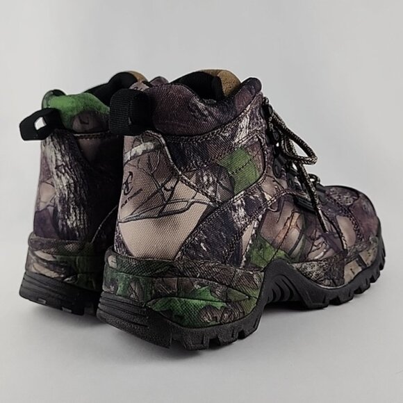 SHE Women's Outdoor Kosoha Hunting Ankle Lace Up Boots Camo Black Green Size 6.5 - Picture 5 of 16